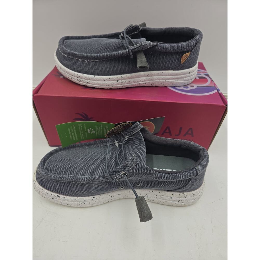 New Boy’s LAMO CK2035 Charcoal Paulie Kids Casual Slip-on Shoes Size 12Y